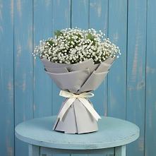 Букет цветов из:  Гипсофила #REPLACE_PRED# Калья