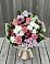 Букет цветов из: Альстромерии, Гвоздики, Розы и Хризантемы в Калья