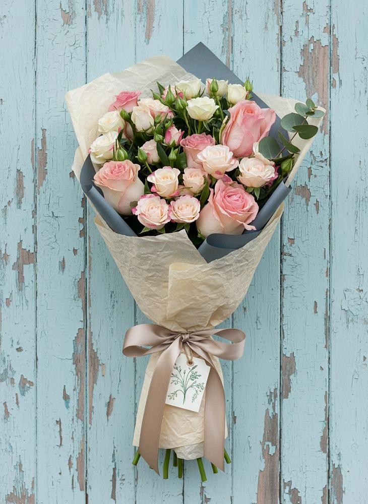 Букет цветов из: Розы в Калья