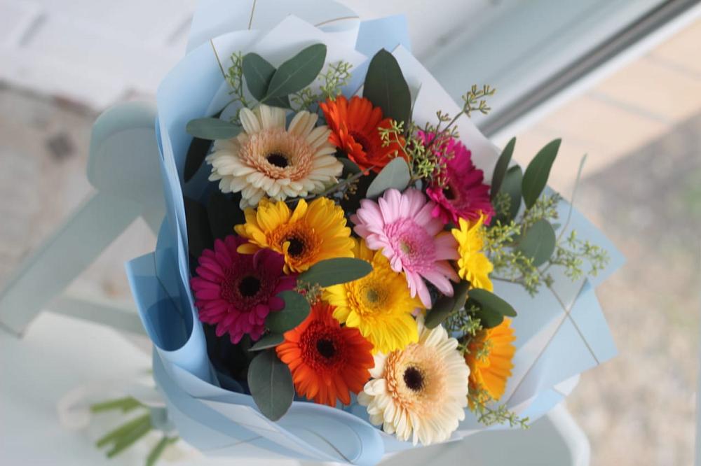 Букет цветов из: Герберы в Калья