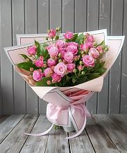 Букет Розовый кустик #REPLACE_PRED# Калья