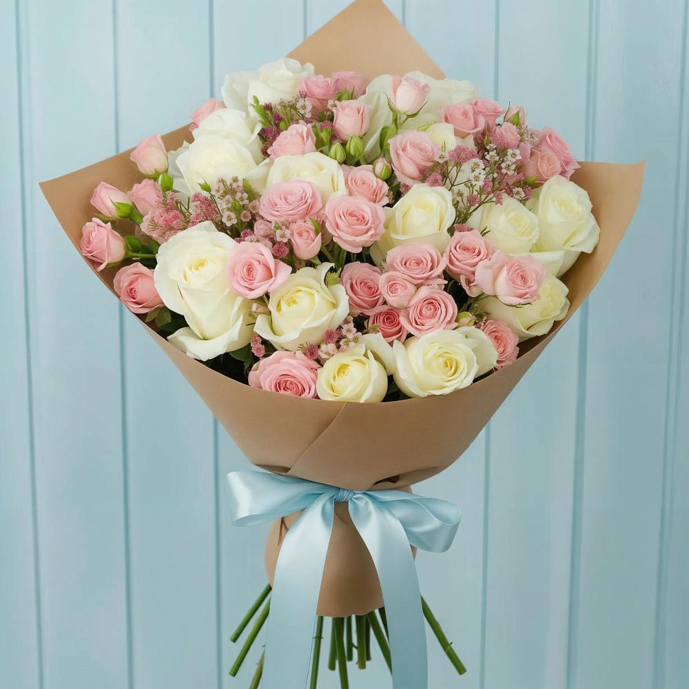 Букет цветов из: Розы в Калья