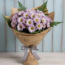 Букет цветов из:  Хризантемы #REPLACE_PRED# Калья