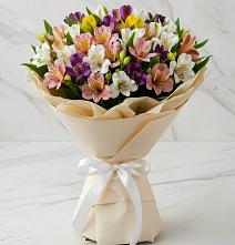 Букет цветов из:  Альстромерии #REPLACE_PRED# Калья