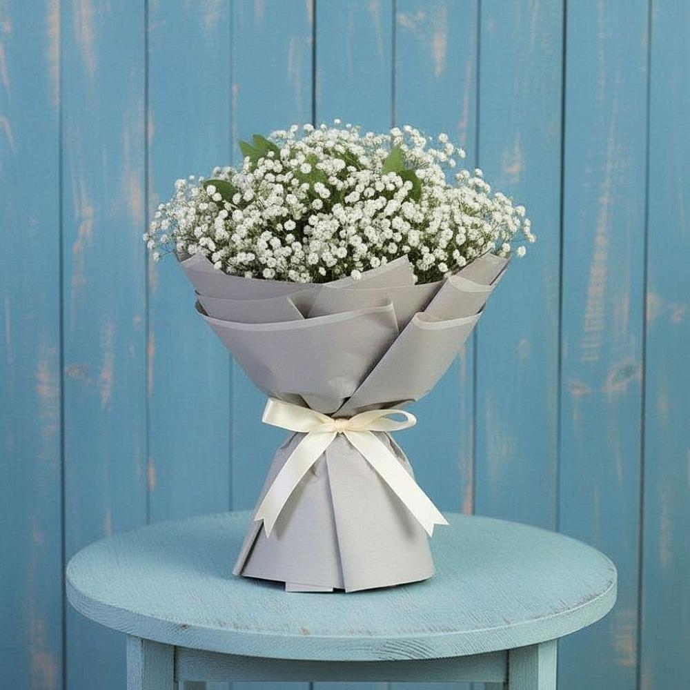 Букет цветов из: Гипсофила в Калья