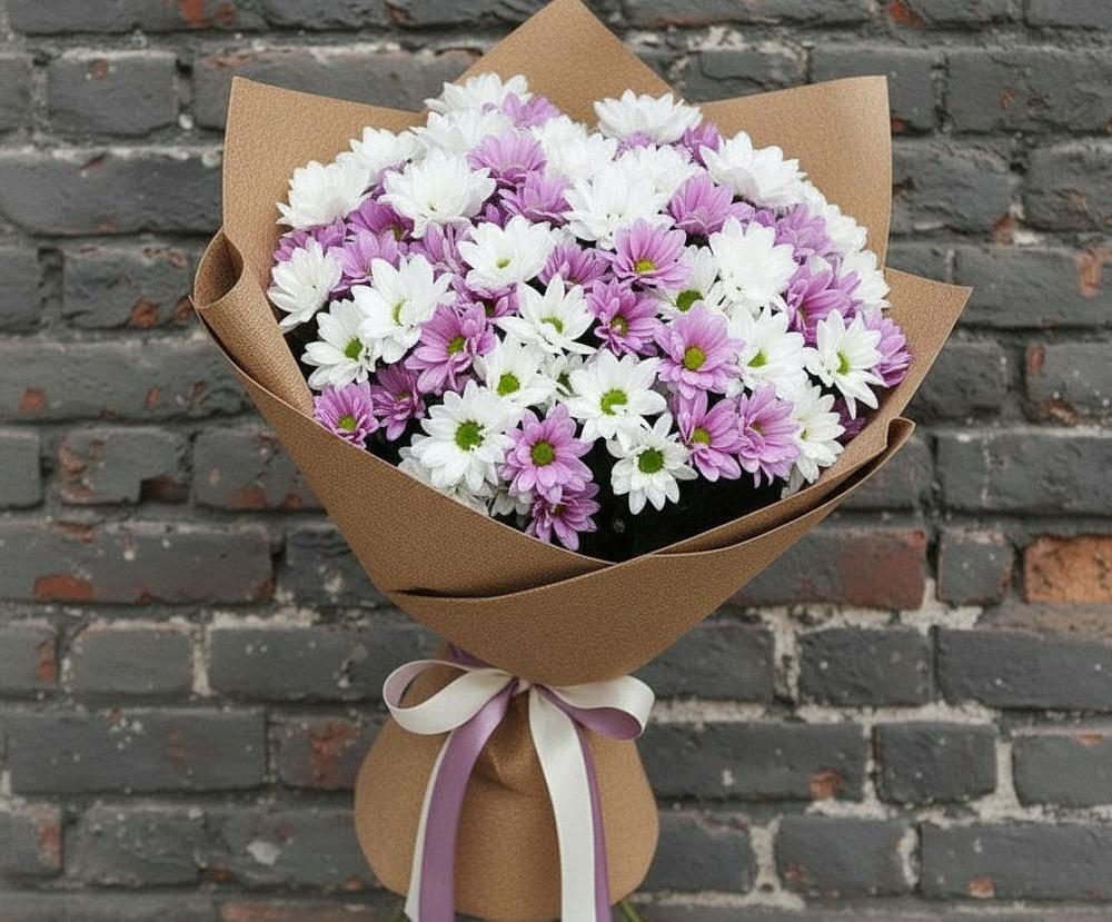 Букет цветов из: Хризантемы в Калья