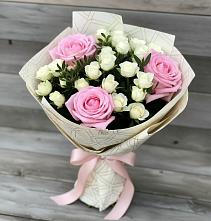 Букет цветов из:  Розы #REPLACE_PRED# Калья