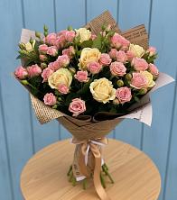 Букет цветов из:  Розы в Калья