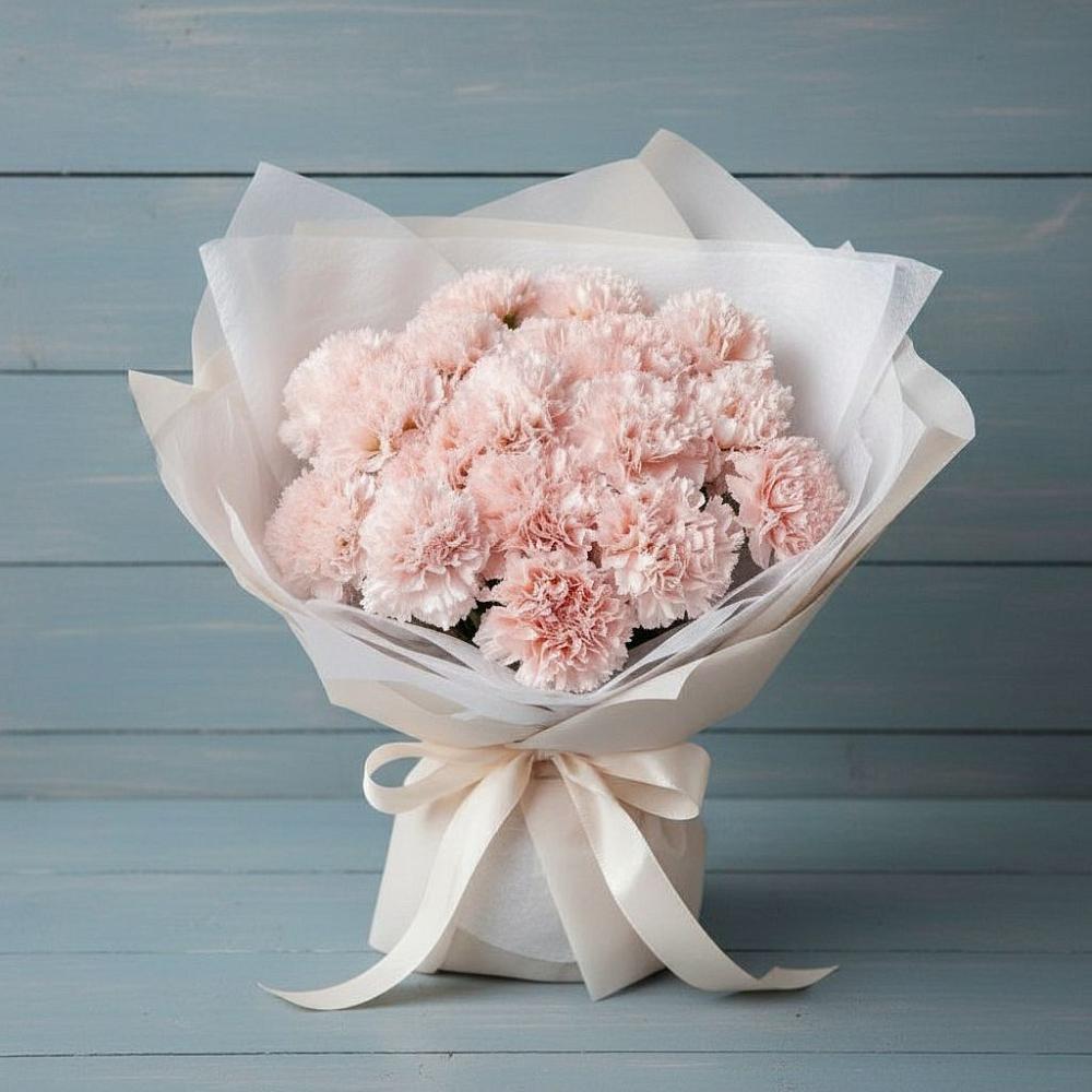 Букет цветов из: Гвоздики в Калья