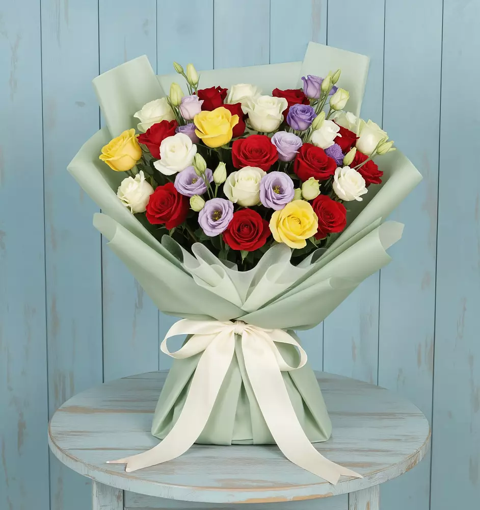 Букет цветов из: Розы в Калья