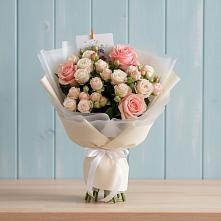 Букет цветов из:  Розы #REPLACE_PRED# Калья